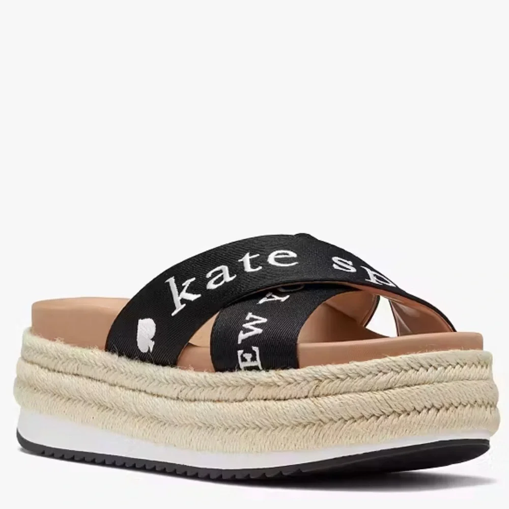 Kate Spade Piper Flatform Espadrilles 9